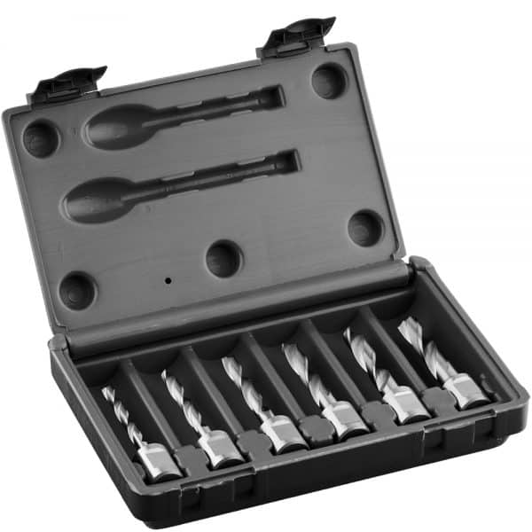 Euroboor HSS Spiralbohrer Set kurz Ø 6 - 11 mm